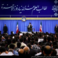 لقاء الإمام الخامنئي مع طلبة الجامعة